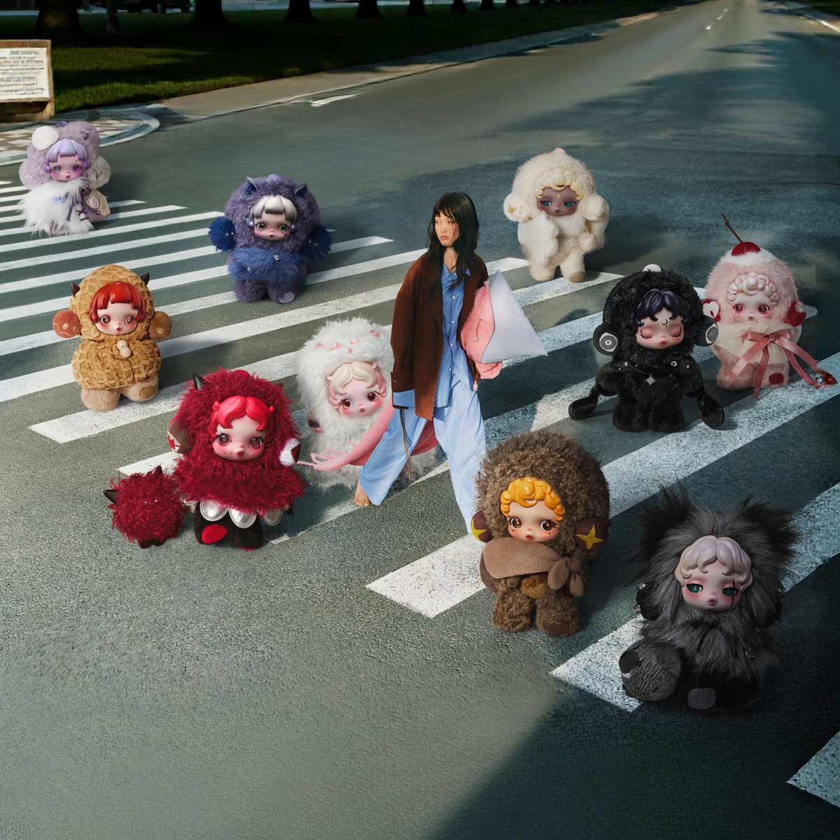 Skullpanda You Found Me! Series Plush Doll Pendant Blind Box