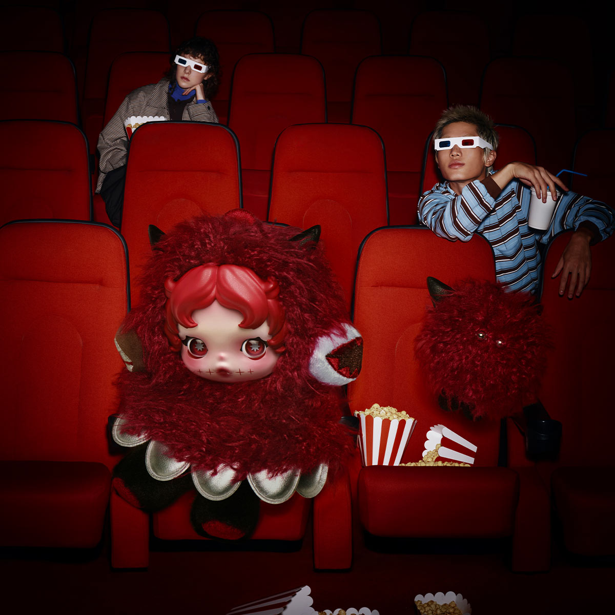 Skullpanda You Found Me! Series Plush Doll Pendant Blind Box