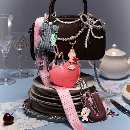 THE MONSTERS Labubu PIN FOR LOVE SERIES Letter Pendant Blind Box (A-M)