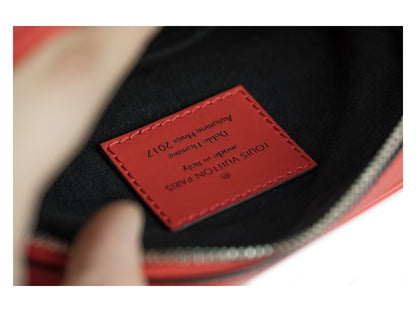 Supreme Louis Vuitton Danube Epi PM Red