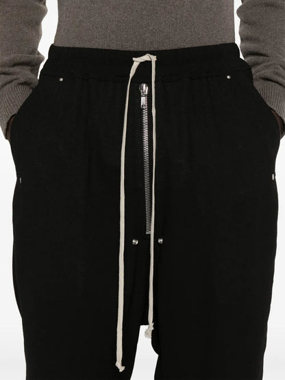 Rick Owens Bela Pods Drop-Crotch Shorts