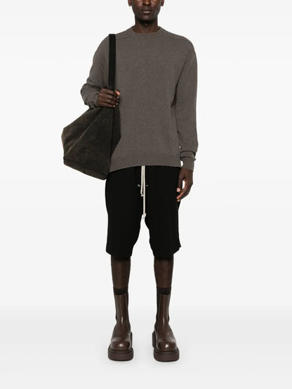 Rick Owens Bela Pods Drop-Crotch Shorts