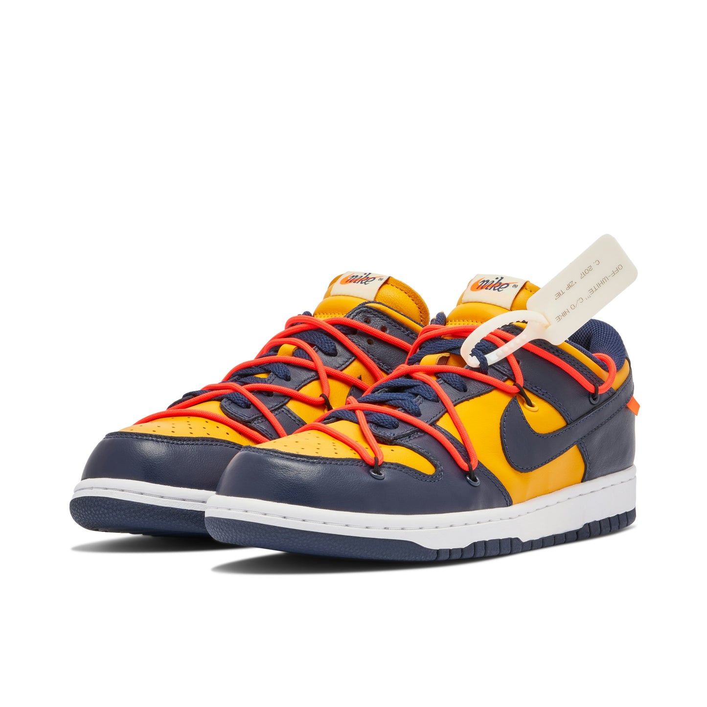 Nike Dunk Low Off-White University Gold Navy