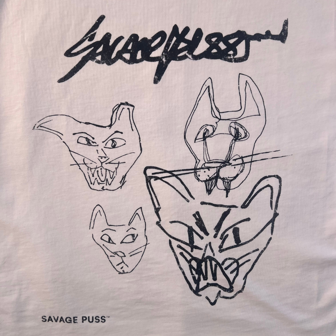 Savage Puss™ vintage heavy longsleeve savagepuss