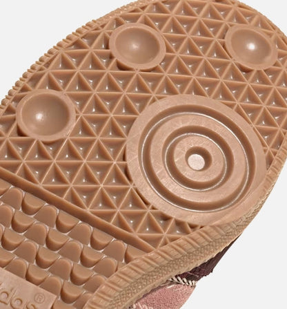 Adidas Samba OG Maroon Sand Strata Pony Womens