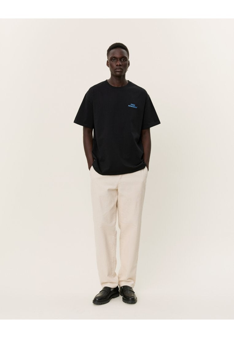 LATE NIGHT SERVICE - Print T-shirt - black   Les Deux Late Night Service Free Admission