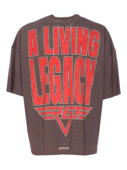 Represent Living Legacy Tour reversible T-shirt dark red