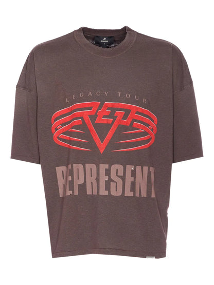 Represent Living Legacy Tour reversible T-shirt dark red