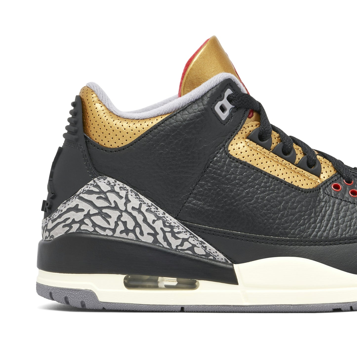 Air Jordan 3 Retro Black Cement Gold (Women's)