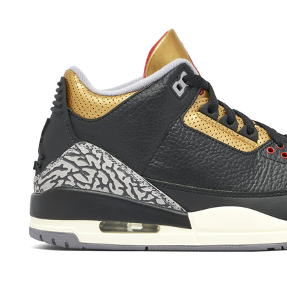 Air Jordan 3 Retro Black Cement Gold (Women's)