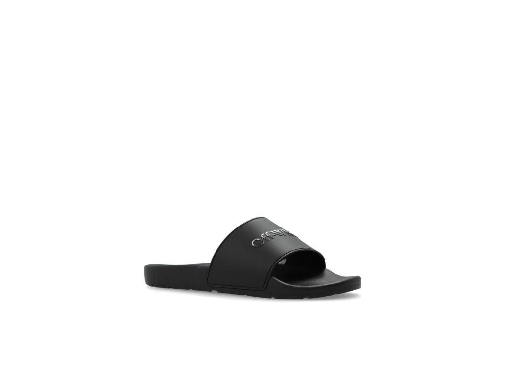 Off White Bookish Gradient Slide Sandal