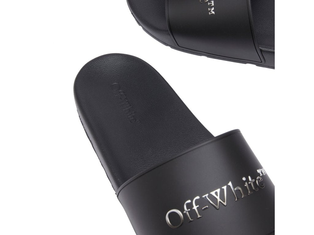 Off White Bookish Gradient Slide Sandal