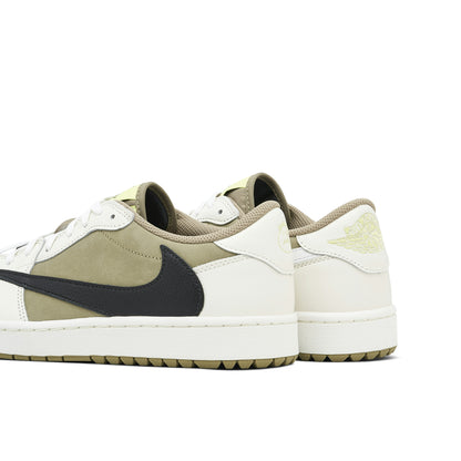 Air Jordan 1 Low Golf Travis Scott Olive Black