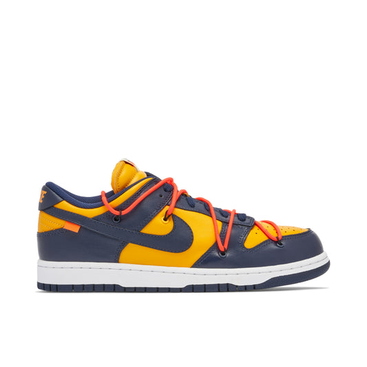 Nike Dunk Low Off-White University Gold Navy