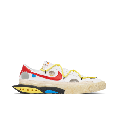 Off-White x Nike Blazer Low White University Red