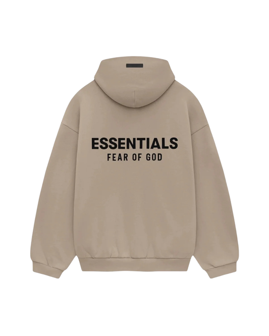 Fear of God Essentials Fleece Hoodie Desert Sand Fear Of God Essentials