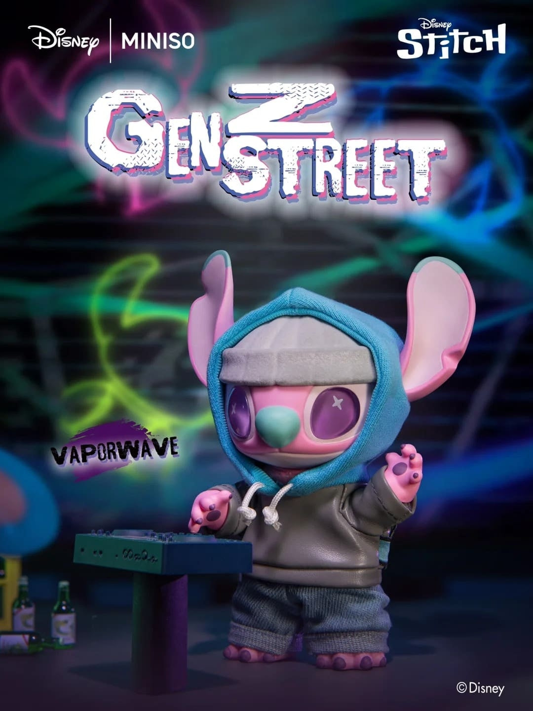 Disney Stitch - Gen Z Street Series Plush Dolls, Blind Box