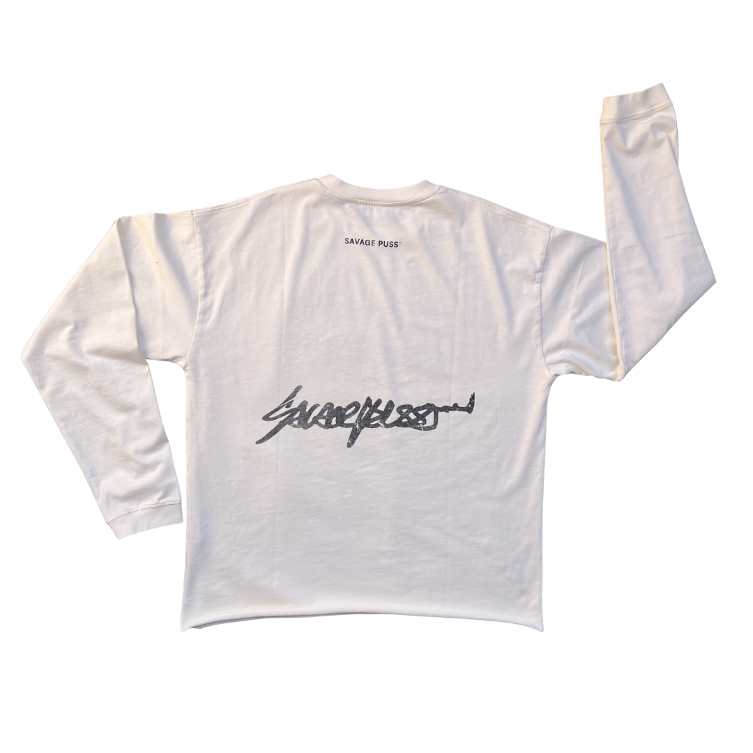 Savage Puss™ vintage heavy longsleeve savagepuss