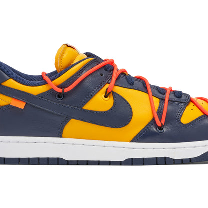Nike Dunk Low Off-White University Gold Navy