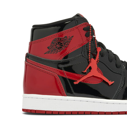 Air Jordan 1 Retro High OG Patent Bred Black Red