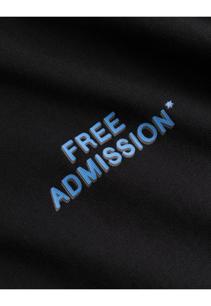 LATE NIGHT SERVICE - Print T-shirt - black   Les Deux Late Night Service Free Admission