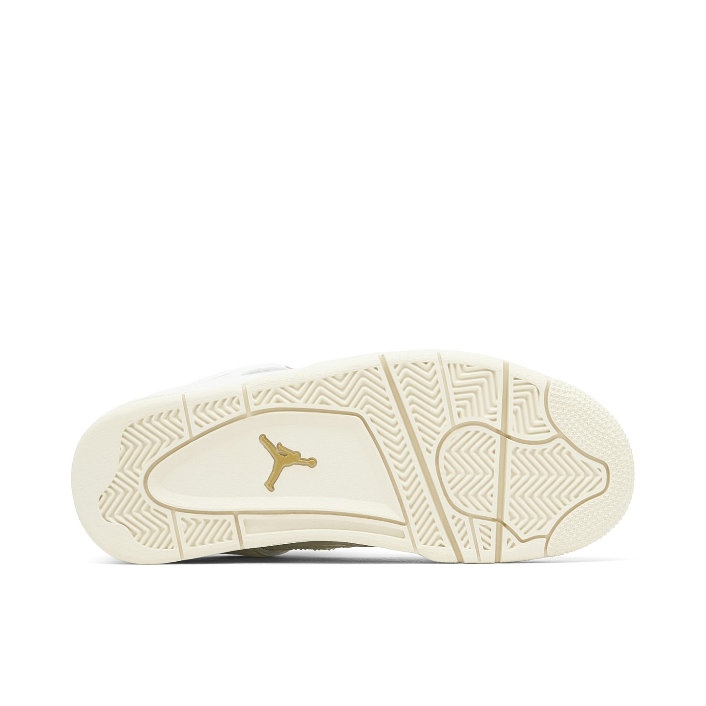 Air Jordan 4 Retro Sail Metallic Gold Womens