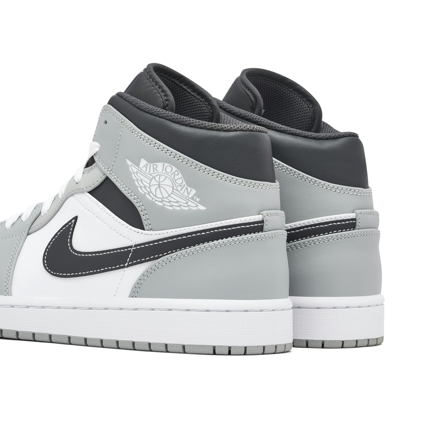 Air Jordan 1 Mid Smoke Grey Black
