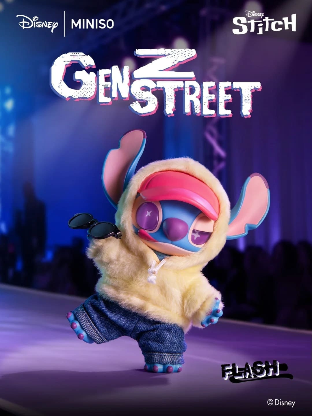 Disney Stitch - Gen Z Street Series Plush Dolls, Blind Box