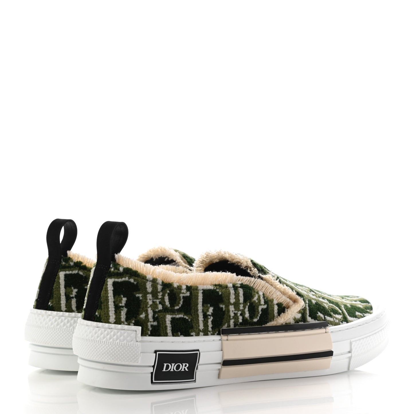 Dior B23 Slip On Oblique Tapestry Green