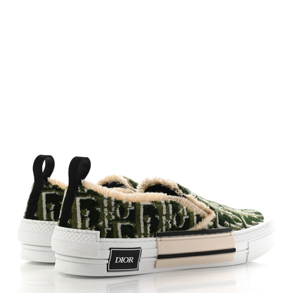 Dior B23 Slip On Oblique Tapestry Green