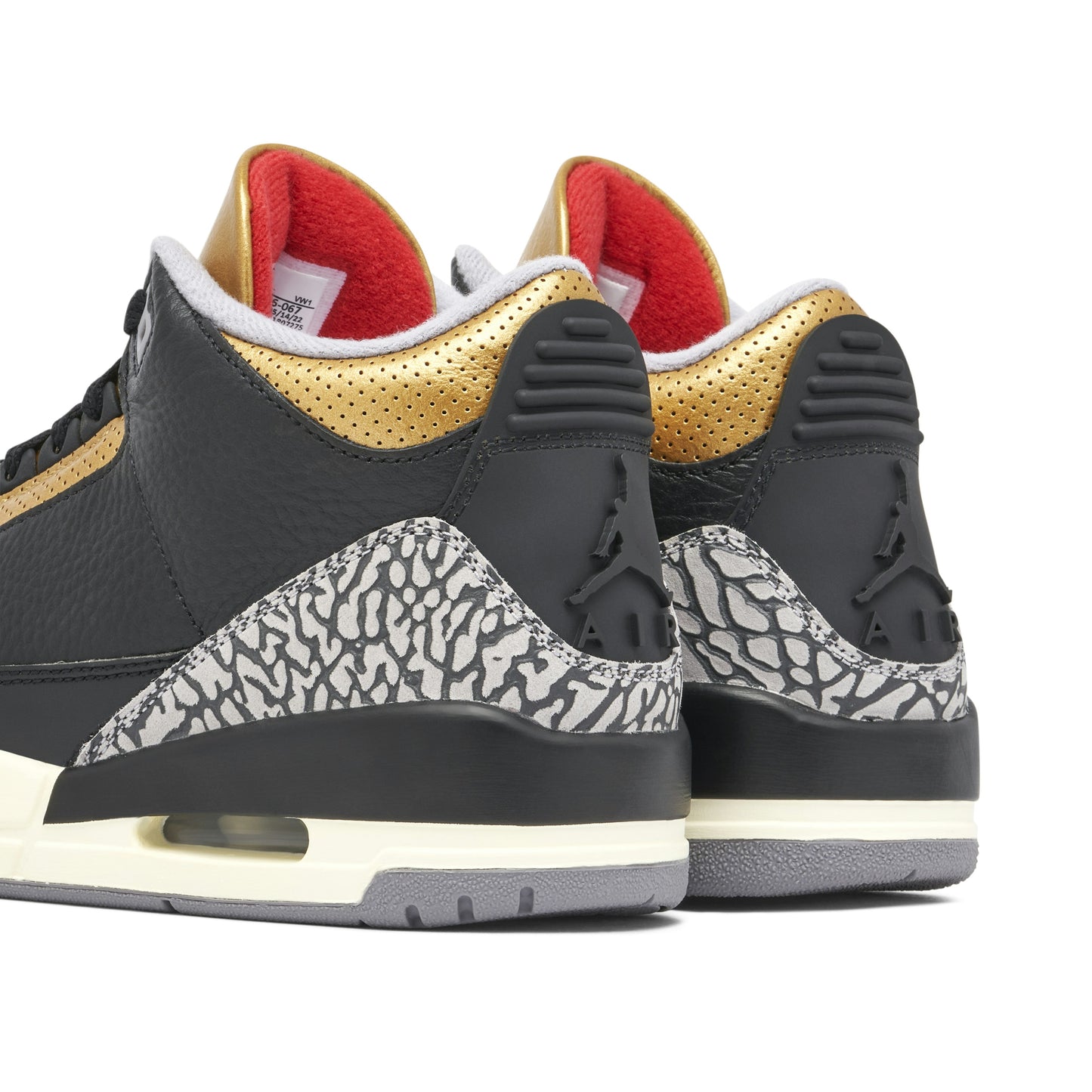 Air Jordan 3 Retro Black Cement Gold (Women's)