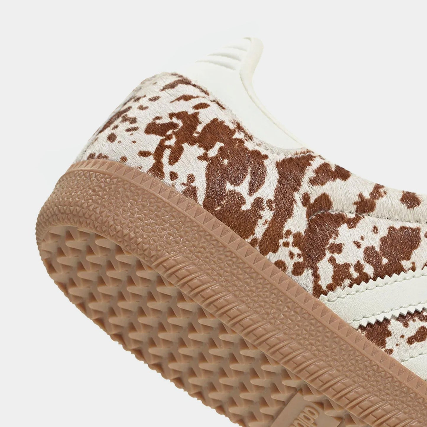 Adidas Samba LT Cow Print Brown White Womens