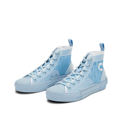 Dior B23 High Daniel Arsham Oblique Light Blue