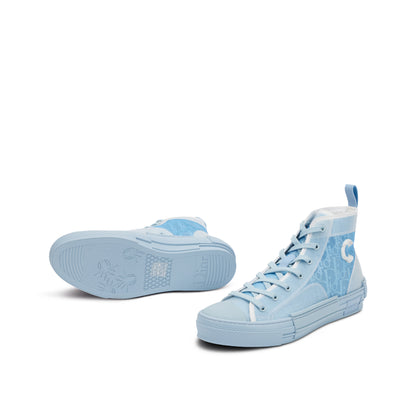 Dior B23 High Daniel Arsham Oblique Light Blue