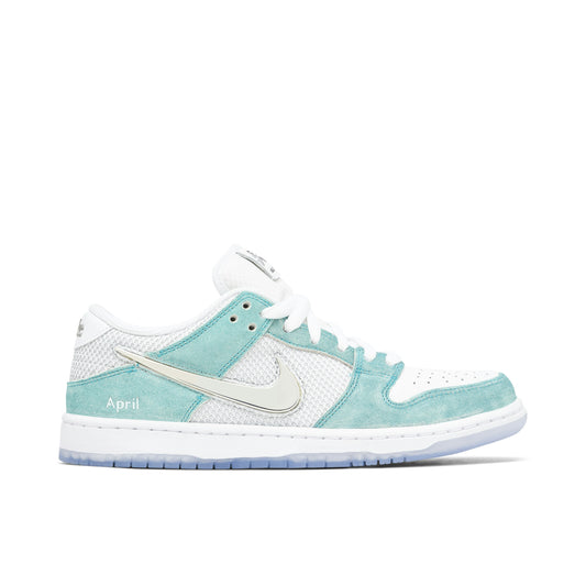 Nike SB Dunk Low April Skateboards Teal White Nike