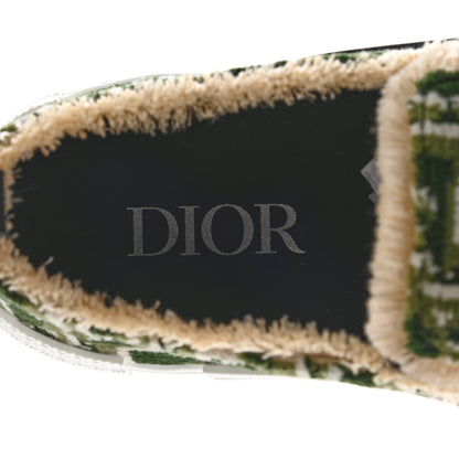 Dior B23 Slip On Oblique Tapestry Green