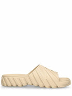 Off White Exploration Angora Rubber Slide Sandals