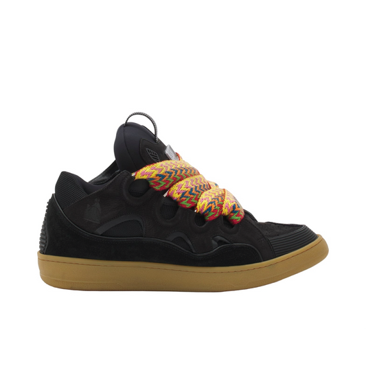 Lanvin Skate LEATHER CURB SNEAKERS