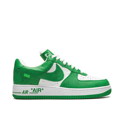 Nike Air Force 1 Low Louis Vuitton By Virgil Abloh White Green