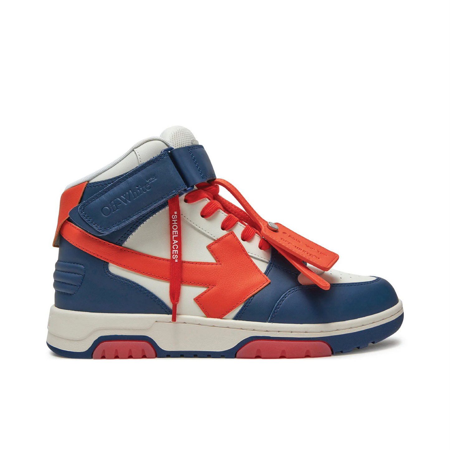 Off-White Out Of Office Mid Top Sneakers White Blue