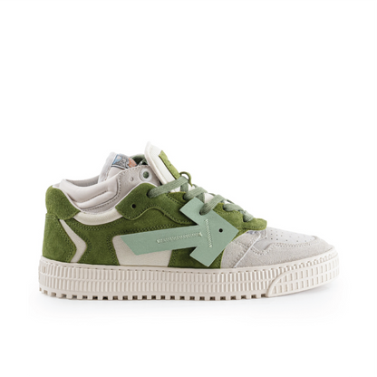 Off-White Low Top 3.0 Floating Arrow Sneakers Green White