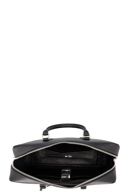 Prada Saffiano Briefcase Leather Black