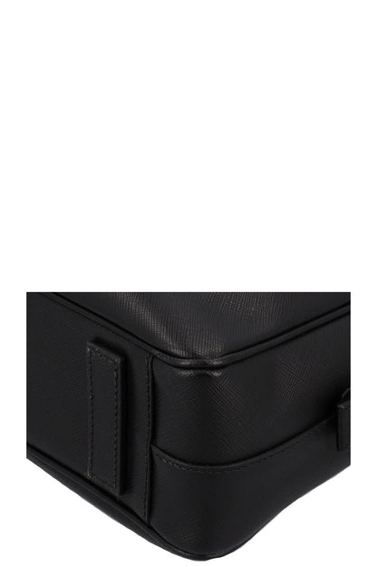 Prada Saffiano Briefcase Leather Black