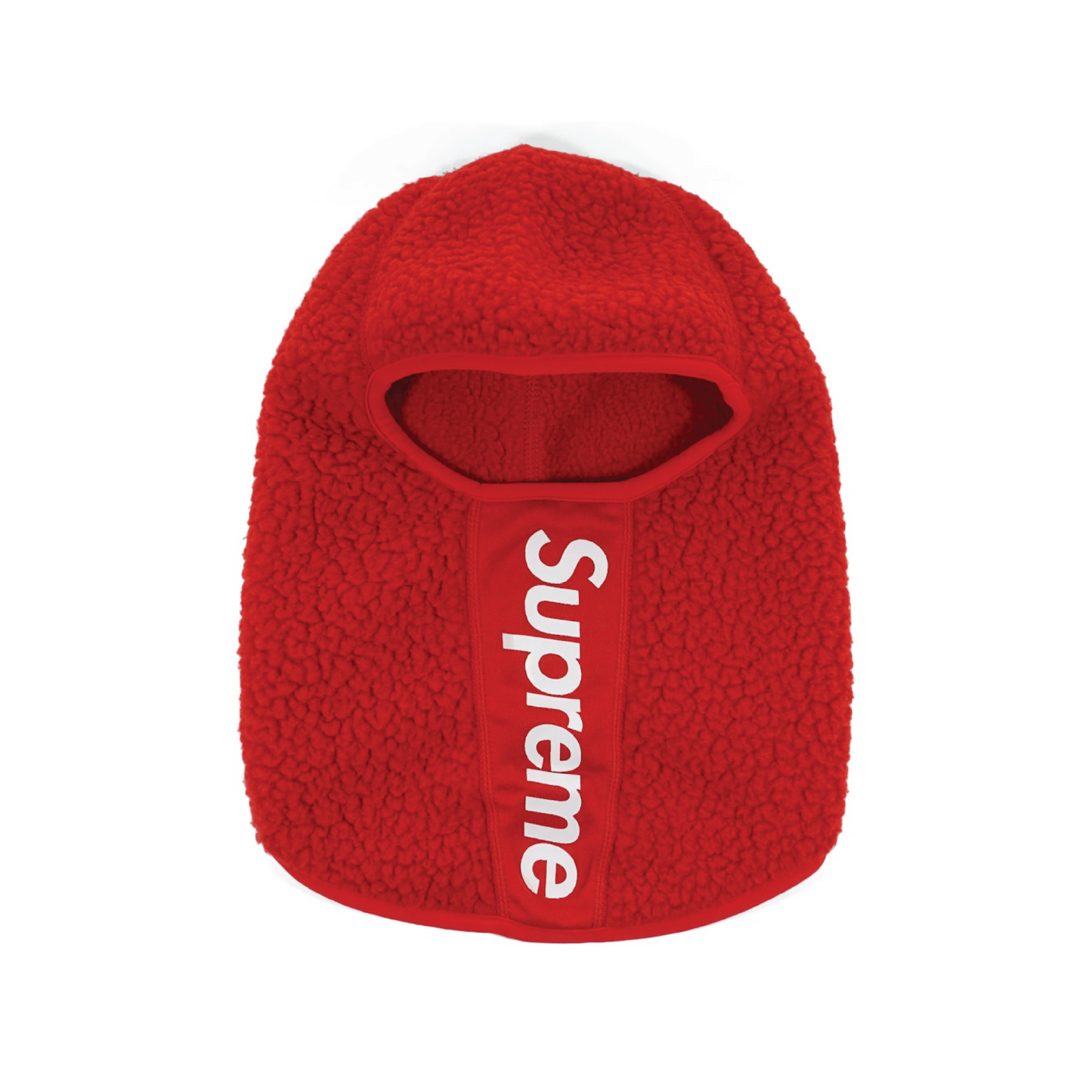 Supreme Polartec Deep Pile Balaclava Red