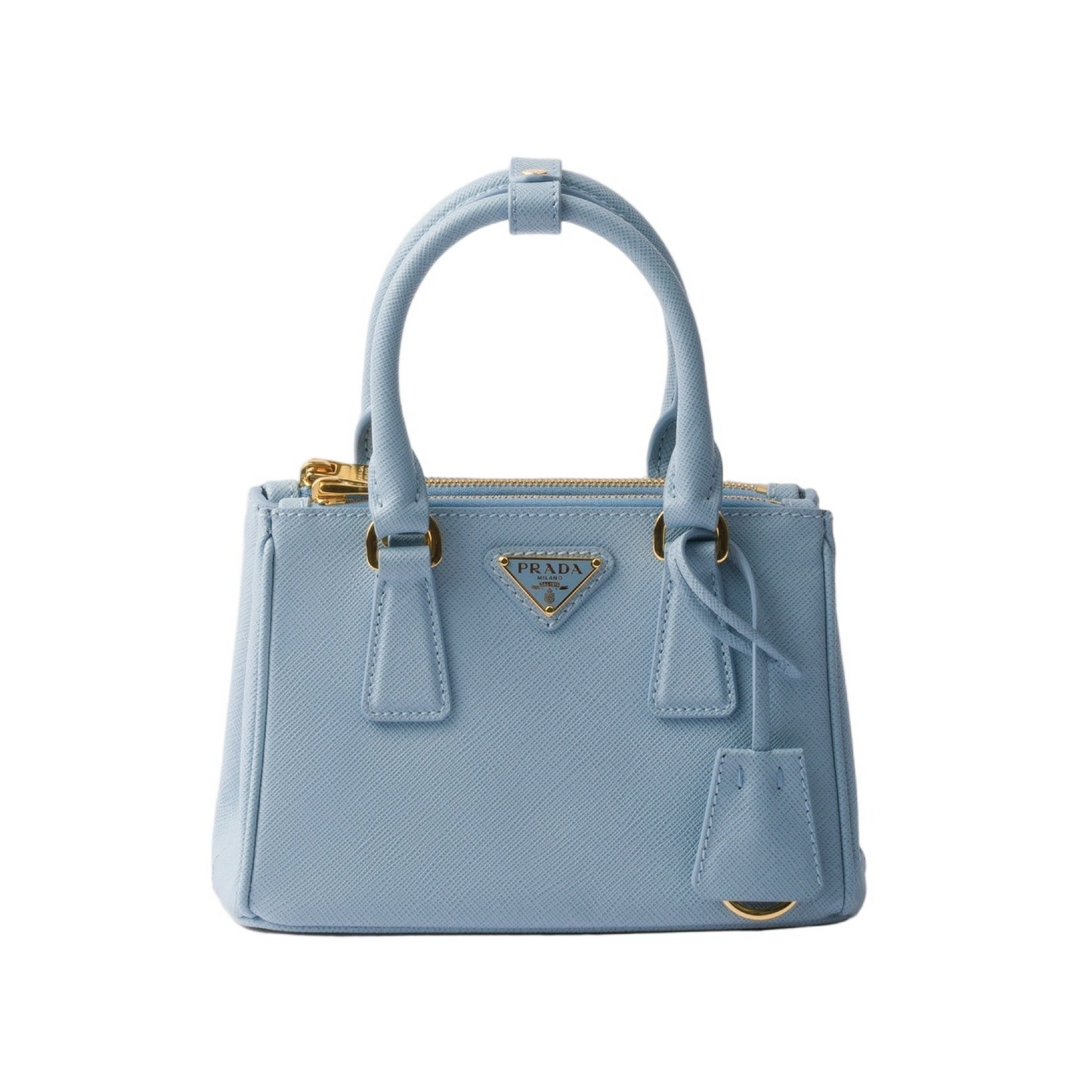 Prada Galleria Saffiano Lux leather micro bag Piccola Borsa Astrale