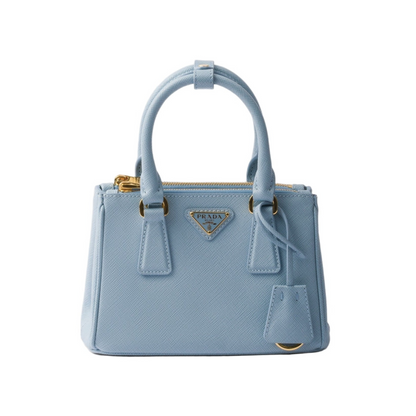 Prada Galleria Saffiano Lux leather micro bag Piccola Borsa Astrale