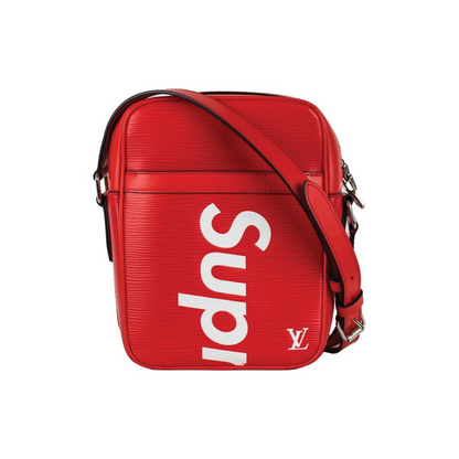 Supreme Louis Vuitton Danube Epi PM Red