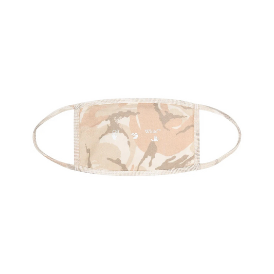 Off White Browns 5 Camo Face Mask