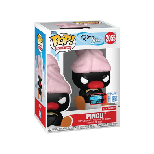 Funko Pop! Animation Pingu (Bath Towel) with Protector 2024 Fall Convention LE #2055