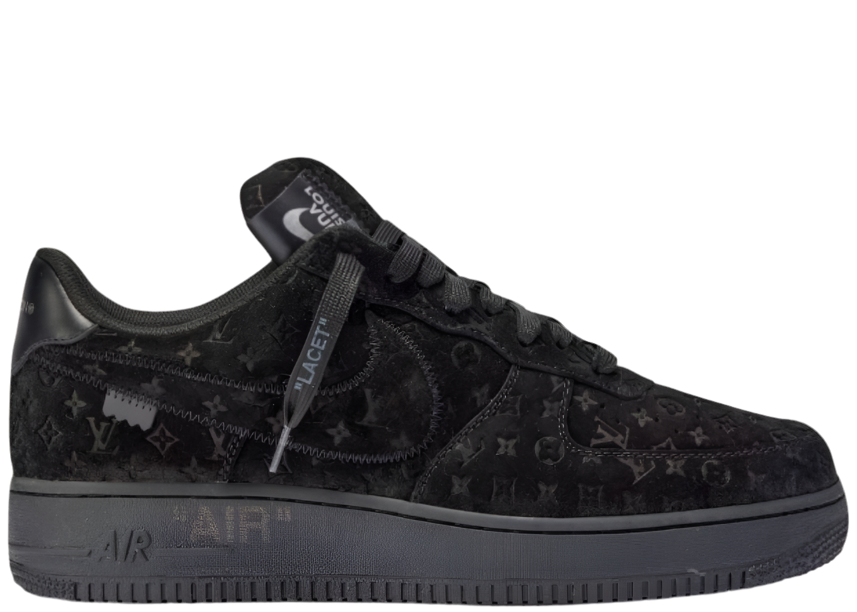Nike Air Force 1 Low Louis Vuitton By Virgil Abloh Black